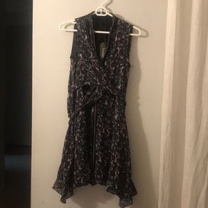 AllSaints Jayda Sketch Dress, Black